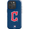 MLB Cleveland Guardians - Solid Distressed iPhone 16 Pro Impact Case